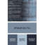 Tapis abstrait bleu / gris Retrospec-452331107