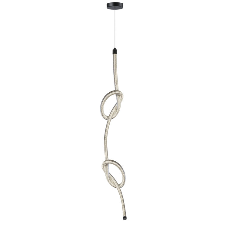 Phocas LED Pendant - Matte Black Finish
