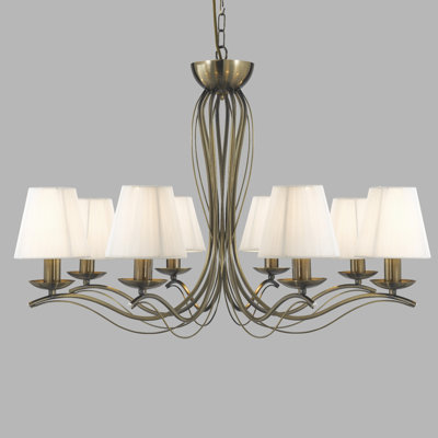 Rodman 8 - Light Shaded Chandelier