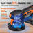 Random Orbital Sander 6'' DA & GA Dual-Action Sander 10 PCS Sandpapers