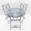Windermere 2-Person Metal Patio Foldable Dining Set – Stylish Durable Round Table & Chair Set for Garden & Outdoor Seating-1902485773