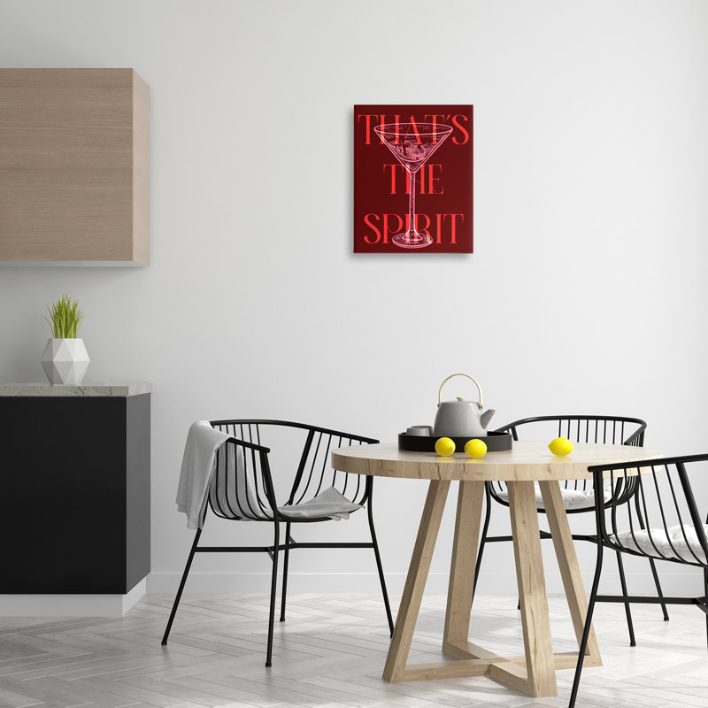 «It's The Spirit Martini» par Daphne Polselli, H 20 po x l 16 po
