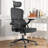 Heavy Duty Ergonomic Desk Office Chair, High Back Home Computer Chair With Headrest  And Adjustable Swivel 3D Armrests For Comfort  Adjustable Lumbar Supports Up To 350Lbs-1237796681-1237796684