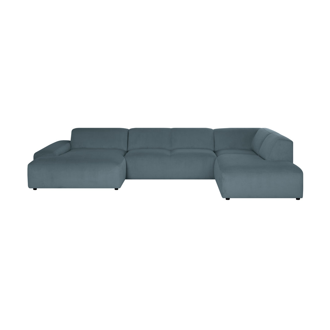 Wohnlandschaft Chiodo - großes Sofa Element - normale Länge Chaise Longue - Ottomane