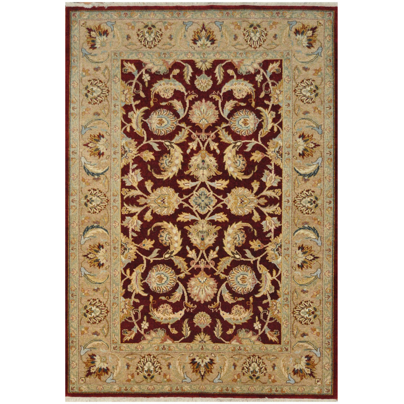 Tapis en laine noué à la main Oushak