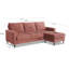 Bondfield 4 Seater Velvet Fabric Sofa-831918839
