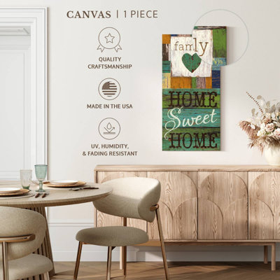 Plaque murale Sweet Home