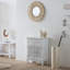 Swihart Rattan Flat Wall Mirror