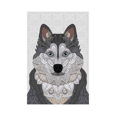Husky 1 Piece Wrapped Canvas Wall Art