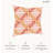 Geometric Polyester Throw Pillow