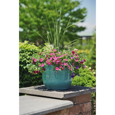 Maisonette Round Pot Planter with Drainage Holes