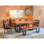 Loft Solid Wood Dining Bench