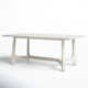Burk 76" Trestle Dining Table
