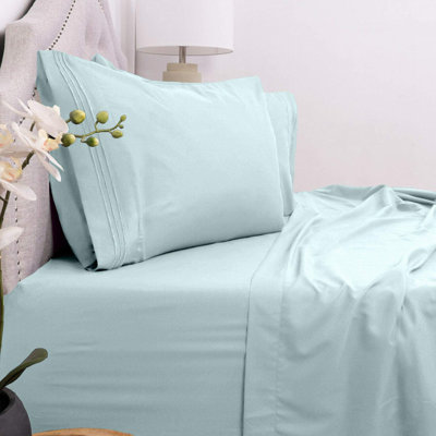 Ensemble de draps en microfibre super doux