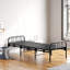 Black Portable Folding Guest Bed