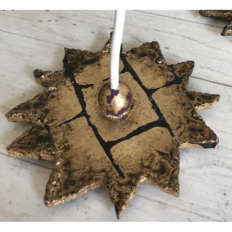 Venetian Metal Candlestick