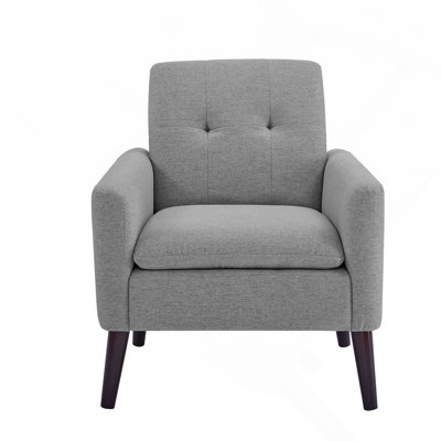 Tufted Upholstered Armchair