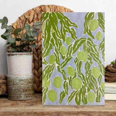 Contemporary Art Abstract Contemporary Nature Architecture Wall Art by Rushati Chowdhury - Wrapped Canvas Print