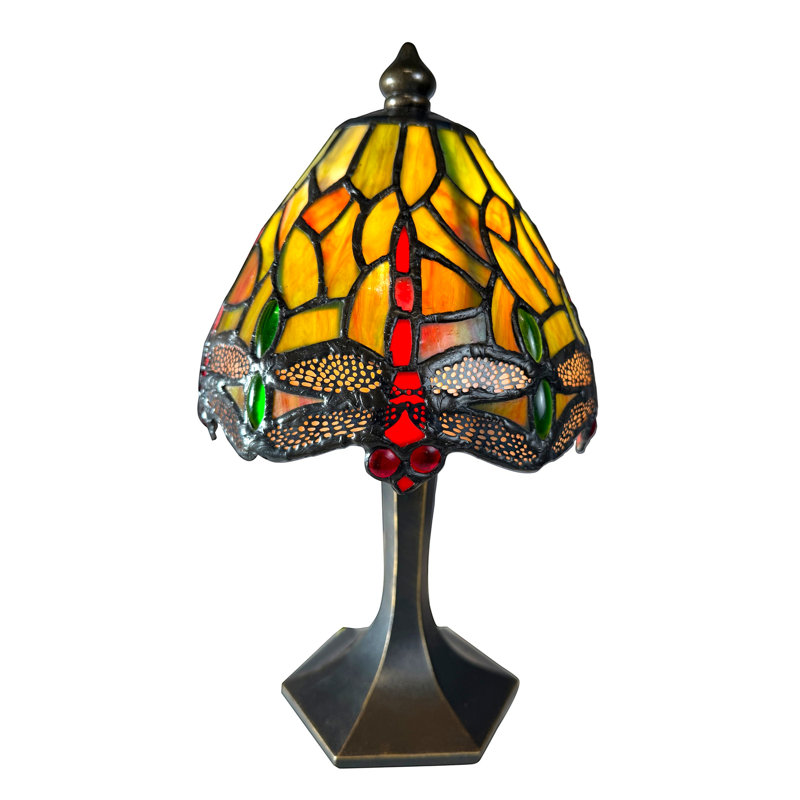 Lampe d'appoint Tiffany Libellule d'automne