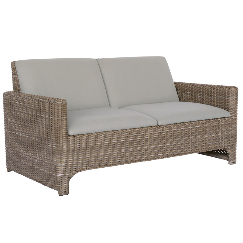 Milano Outdoor 2 - Seat Loveseat, Taupe