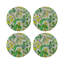Plumeria Round Beaded Smooth Placemat-568597132