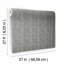 Rouleau de papier peint lisse L 27 pi x l 27 po Dinah-61512785