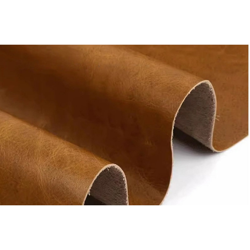 Canapé rétro Oil Wax, H 30,71 po x l 102,36 po x P 40,16 po