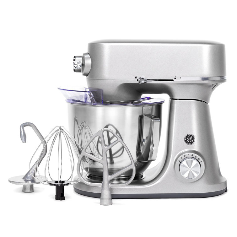 GEFT Stand Mixer, 6 QT 600W Tilt-Head Dough Mixer, 6+P speed Mixers Kitchen  Electric Stand Mixer with Stainless Steel Bowl, Dishwasher-Safe Dough Hook,  Flat Beater, Wire Whisk, Splash Guard, Black - Yahoo