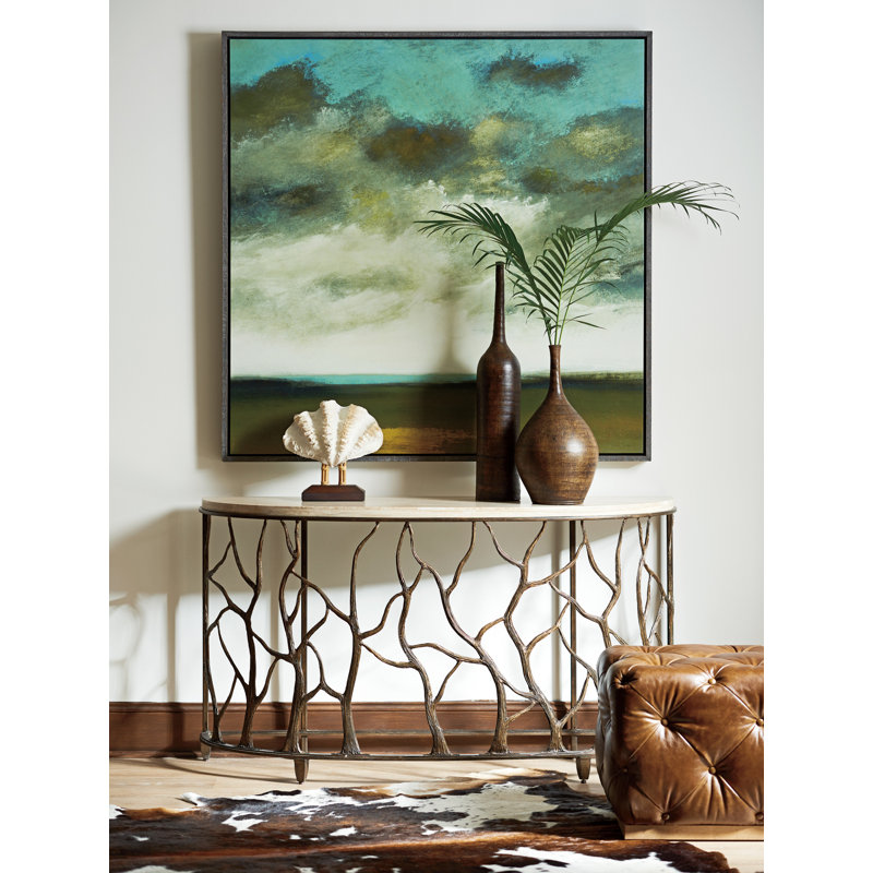 Los Altos Bannister Garden Console Table