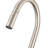 Ruvati Vestia Single Handle Pull Down Kitchen Faucet Knurling Contemporary with Sprayer in Stainless Steel-114396989