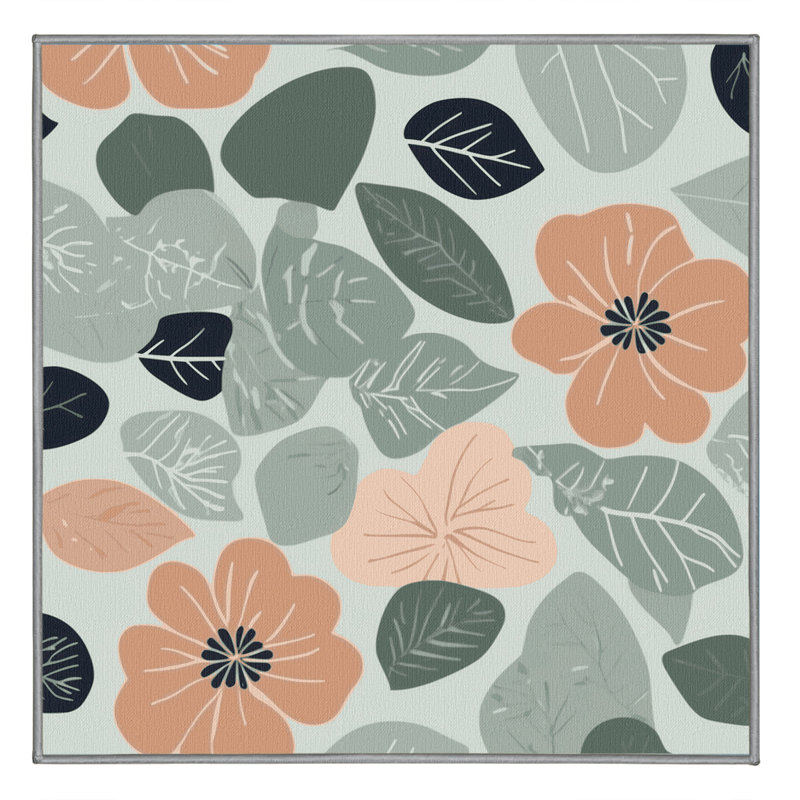 Breezy Trails Rug, Square 6'
