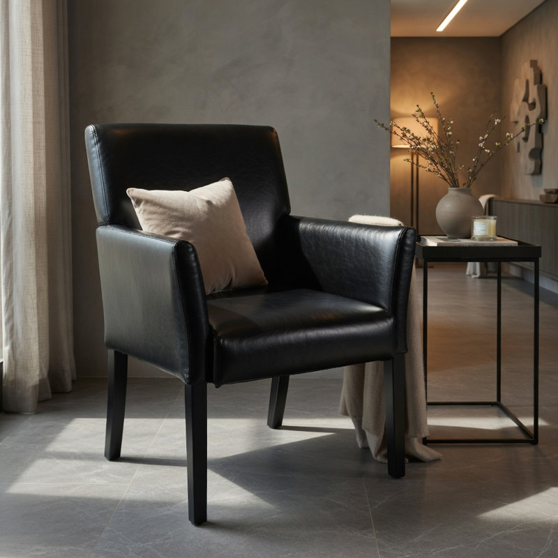 Modern PU Leather Executive Arm Chair Sofa