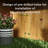 6.7 FT x7.8 FT Solid Wood Greenhouse
