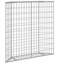Lit surélevé en acier galvanisé Trapezium Gabion-1295722150