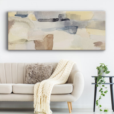 Éventail coucher de soleil II sur toile