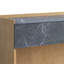 Loft 60'' W Marble Console Table