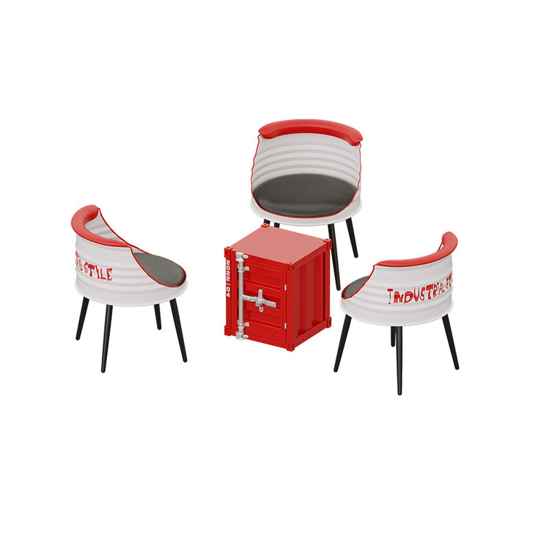 Ensemble de salle à manger rectangulaire L 15,75 po x l 14,96 po Mikenzy, 4