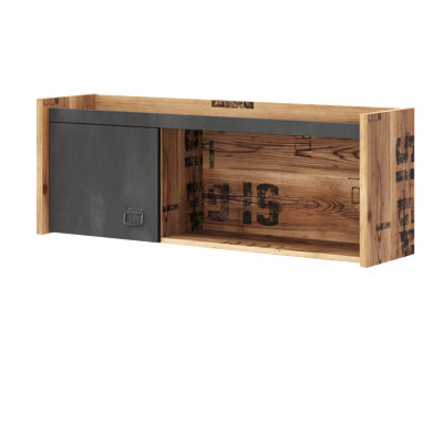 Zayd Floating Shelf with Adjustable Shelves