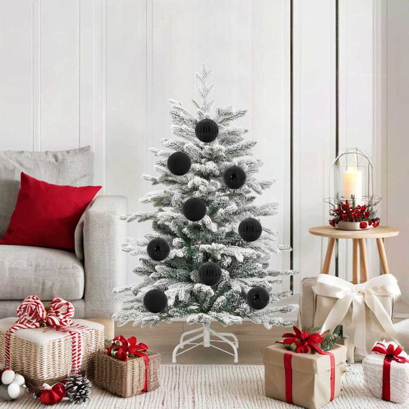 vidaXL Christmas Bauble XL, Black