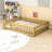 Floor Bed With Safety Guardrails And Door-2041508441-2041508519
