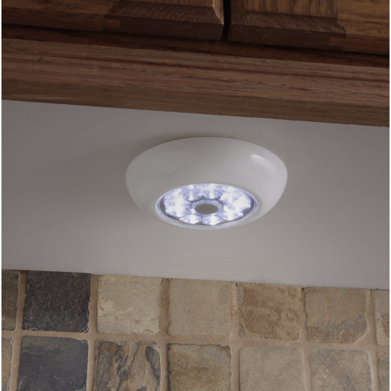 Lumière pour dessous de meuble à DEL 9,8 l 3,88 po, Blanc