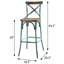 Tabouret de bar antique Sky