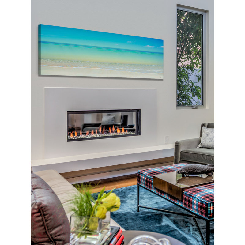 1 Piece Wrapped Canvas Wall Art, 38cm H x 114cm W