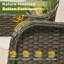 Outdoor 4-Seat Sofa With Coffee Table-1251953849