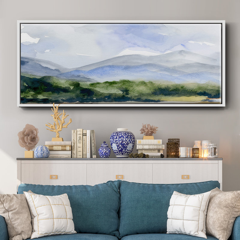 Blue Ridge II- Framed Canvas