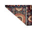 Hand-Knotted High-Quality Navy, Red, and Beige Runner