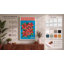 Poinsettia Festive Cluster Botanical 1 Piece Wrapped Canvas Wall Art-591583168-591583182