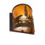 1 - Light Flush Mounted Sconce