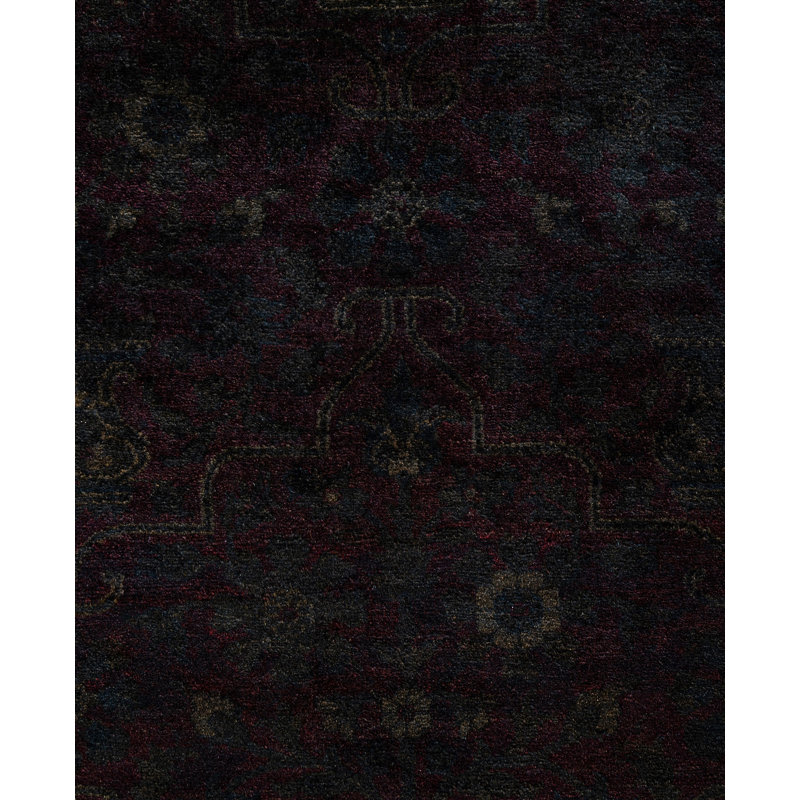 Overdyed One-of-a-Kind 6' 0" X 8' 5" Hand Knotted Area Rug