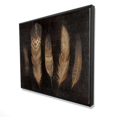 "Brown Ferters" sur toile